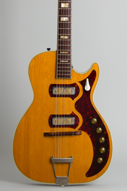 Harmony  Stratotone Jupiter Semi-Hollow Body Electric Guitar (1961)