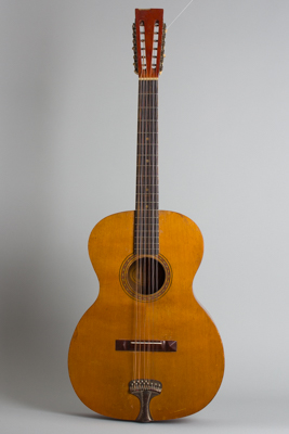  C. Bruno & Son Lyra Model 493 12 String Flat Top Acoustic Guitar, made by Oscar Schmidt ,  c. 1925