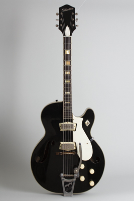  Silvertone Model 1446L Thinline Hollow Body Electric Guitar, made by Harmony ,  c. 1962