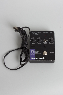 T.C. Electronic  Stereo Chorus + Pitch Modulator & Flanger Chorus Effect,  c. 1990