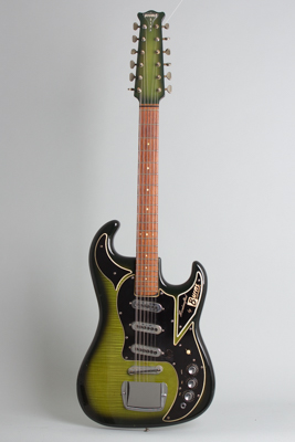 Burns  Double Six 12 String Solid Body Electric Guitar  (1965)