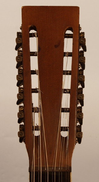  12 String Flat Top Acoustic Guitar, most likely made by Regal ,  c. 1930