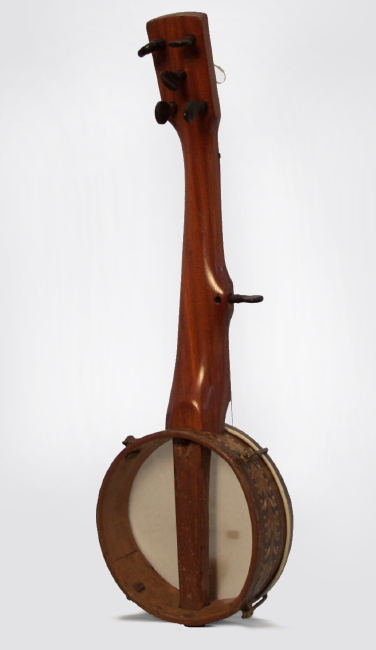  6 String Piccolo Banjo (maker unknown) ,  c. 1870