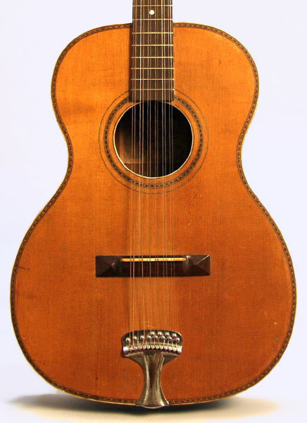  Stella Jumbo 12 String Flat Top Acoustic Guitar, made by Oscar Schmidt ,  c. 1925