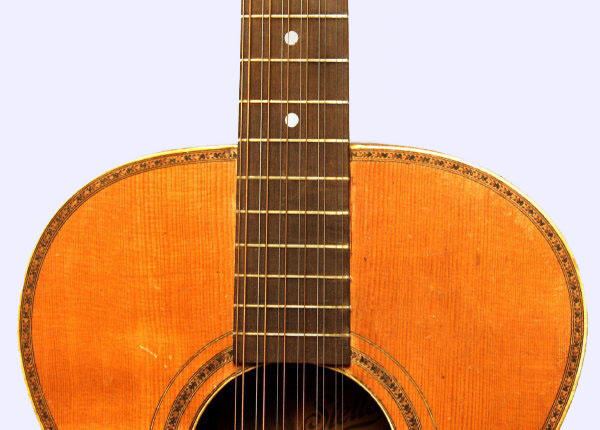  Stella Jumbo 12 String Flat Top Acoustic Guitar, made by Oscar Schmidt ,  c. 1925