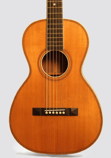  Flat Top Acoustic Guitar, most likely made by Harmony ,  c. 1920