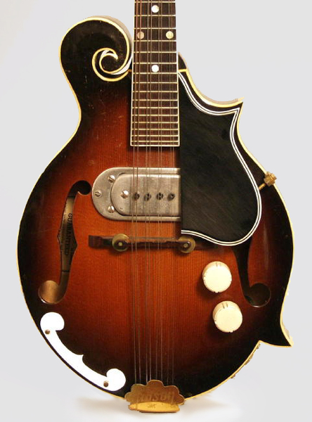 Gibson/Bigsby  F-12 Bigsby Conversion Hollow Body Electric Mandolin ,  c. 1951