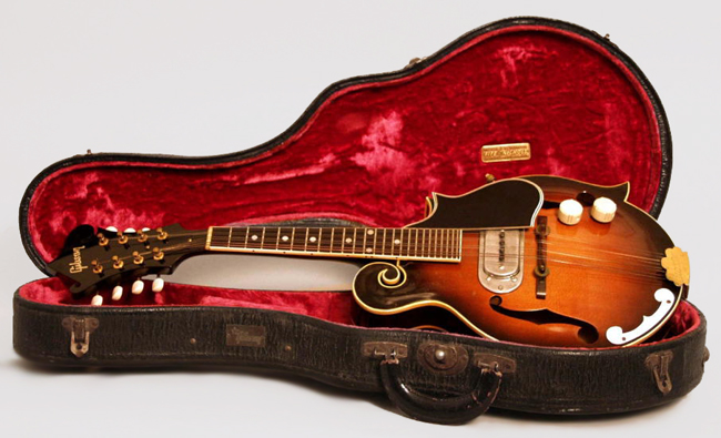 Gibson/Bigsby  F-12 Bigsby Conversion Hollow Body Electric Mandolin ,  c. 1951