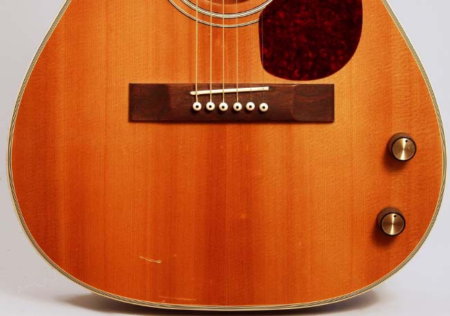 Harmony  Sovereign H-655 Flat Top Acoustic-Electric Guitar  (1973)