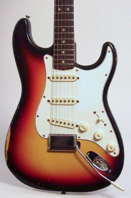 Fender  Stratocaster Solid Body Electric Guitar  (1966)