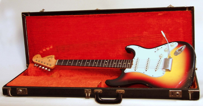 Fender  Stratocaster Solid Body Electric Guitar  (1966)