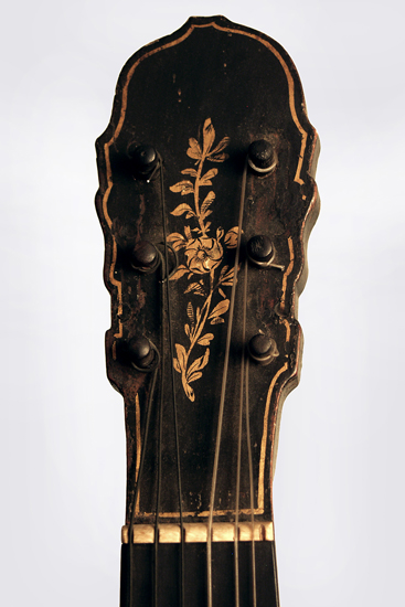  Harp Guitar, from the workshop of A. Barry ,  c. 1805