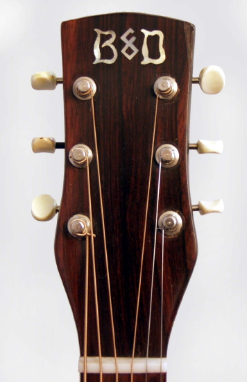  B & D Jumbo Flat Top Acoustic Guitar, made by Regal ,  c. 1938