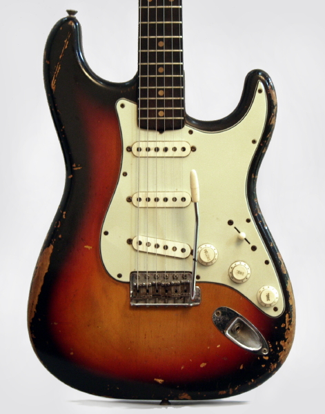 Fender  Stratocaster Solid Body Electric Guitar  (1963)