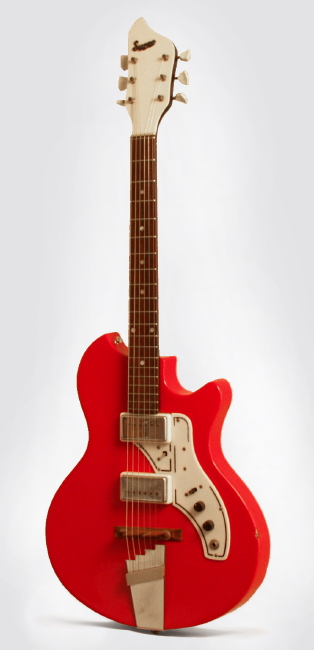 Supro  Bermuda Semi-Hollow Body Electric Guitar  (1962)