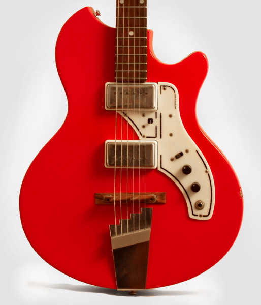 Supro  Bermuda Semi-Hollow Body Electric Guitar  (1962)