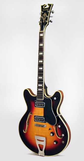 Standel  520-S Thinline Hollow Body Electric Guitar ,  c. 1968