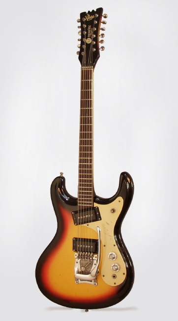 Mosrite  Ventures Model Mark XII 12 String Solid Body Electric Guitar  (1966)