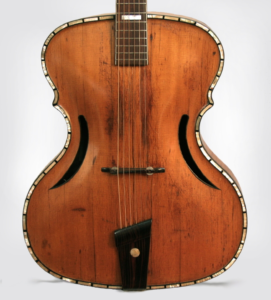 Wilkanowski  Airway W-4 Arch Top Acoustic Guitar Previously Owned by Johnny Cash,  c. 1940