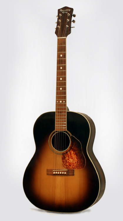 Regal  Recording King Jumbo Flat Top Acoustic Guitar ,  c. 1940