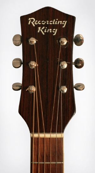 Regal  Recording King Jumbo Flat Top Acoustic Guitar ,  c. 1940