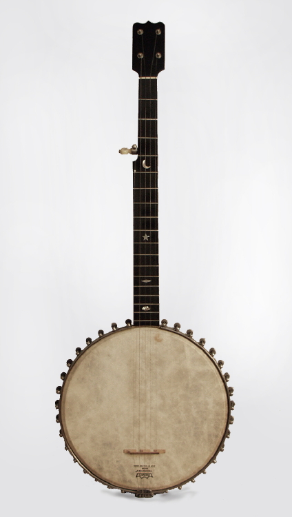  19th Century 5 String Banjo (unlabelled)  ,  c. 1870