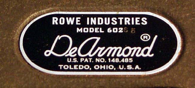 DeArmond  Model 602-S6 Volume Pedal Effect