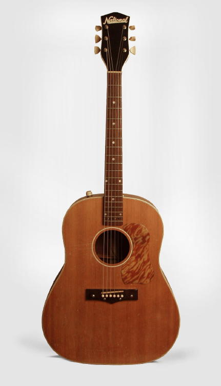 National  Model 1155-E Flat Top Acoustic-Electric Guitar  (1955)