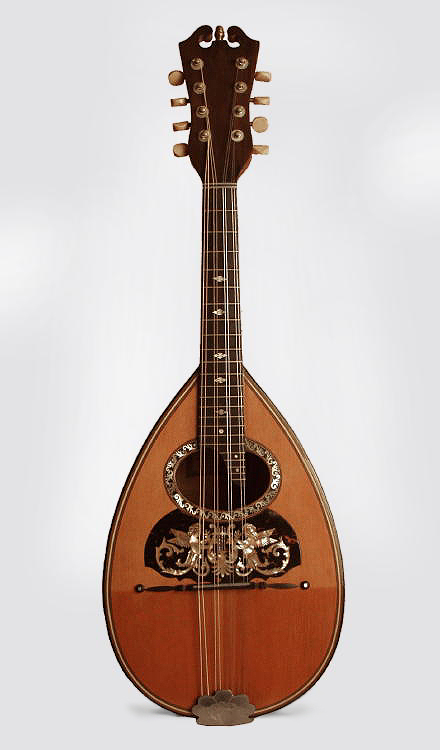  A. Galiano Bowl Back Mandolin, from the workshop of Raphael Ciani ,  c. 1915