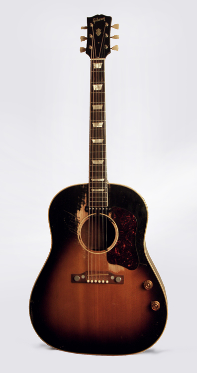 Gibson  J-160E Flat Top Acoustic-Electric Guitar  (1954)