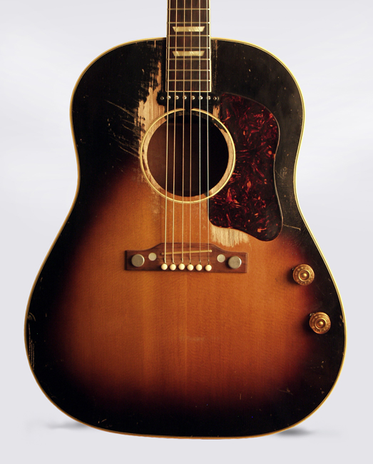 Gibson  J-160E Flat Top Acoustic-Electric Guitar  (1954)