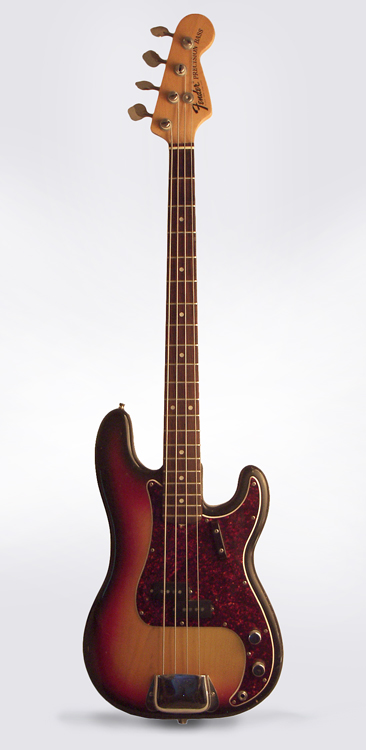 Fender  Precision Bass Solid Body Electric Bass Guitar  (1973)