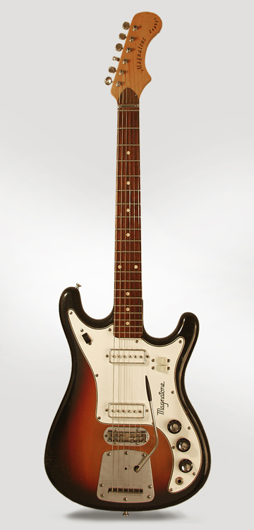 Magnatone  Zephyr X-15 Solid Body Electric Guitar  (1965)