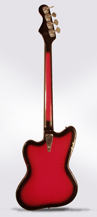  Silvertone Model 1443 Solid Body Electric Bass Guitar, made by Danelectro  (1967)