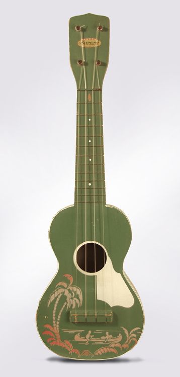 Harmony  Palm Tree Soprano Ukulele ,  c. 1940