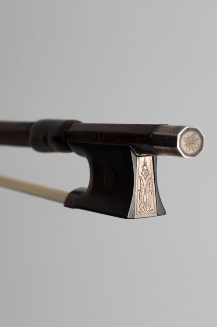  Violin Bow, stamped Voirin