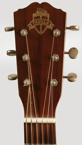 Favilla  F-6 Flat Top Acoustic Guitar ,  c. 1960