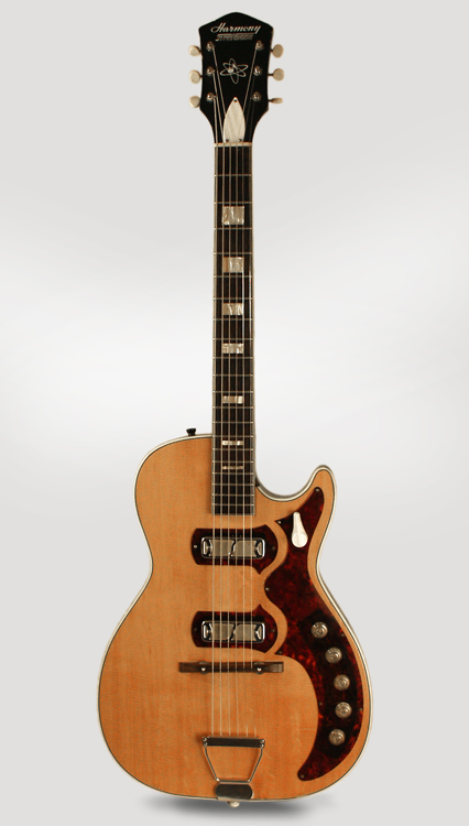 Harmony  Stratotone Jupiter H-49 Semi-Hollow Body Electric Guitar  (1962)