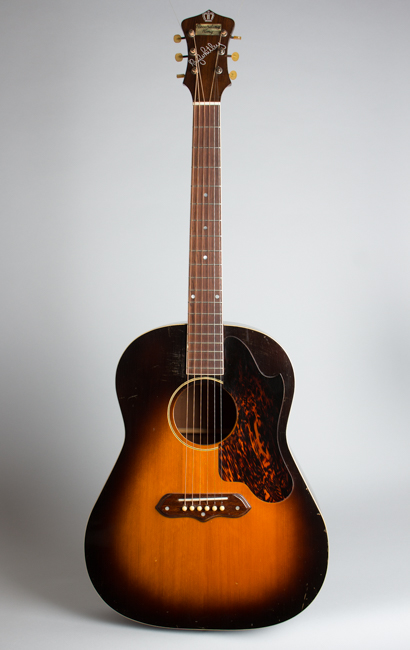  Recording King Ray Whitley Jumbo Model 1028 Flat Top Acoustic Guitar, made by Gibson  (1940)