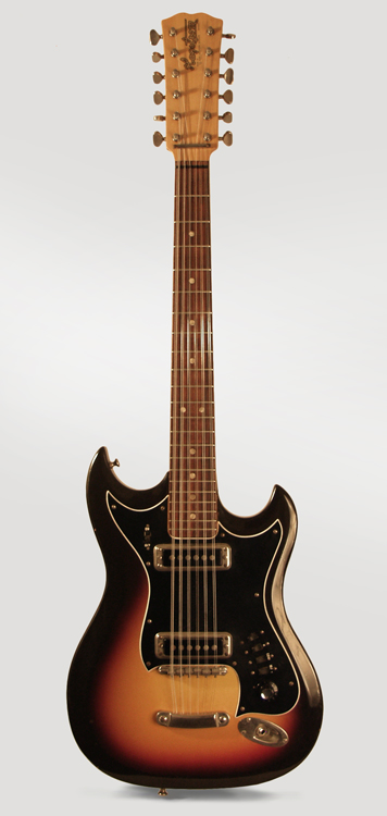 Hagstrom  F-12S 12 String Solid Body Electric Guitar ,  c. 1967