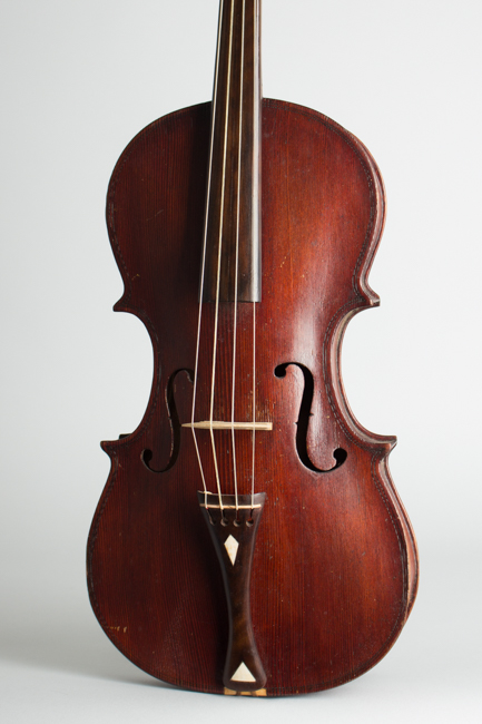  19th Century New England Folk Fiddle (maker unknown) 