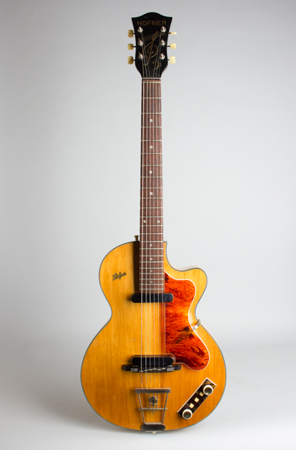 Hofner  Club 50 Arch Top Hollow Body Electric Guitar ,  c. 1959