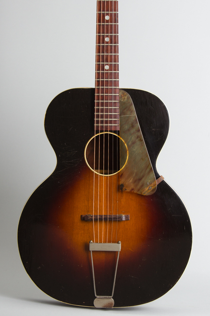  Unlabeled Flat Top Acoustic Guitar, made by Kay ,  c. 1938