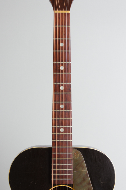  Unlabeled Flat Top Acoustic Guitar, made by Kay ,  c. 1938