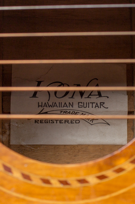 Kona  Style 4 Hawaiian Acoustic Guitar ,  c. 1923