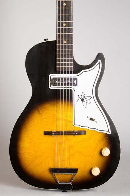 Harmony  Stratotone Mars H-45 Thinline Hollow Body Electric Guitar  (1965)