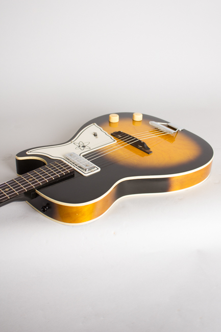 Harmony  Stratotone Mars H-45 Thinline Hollow Body Electric Guitar  (1965)
