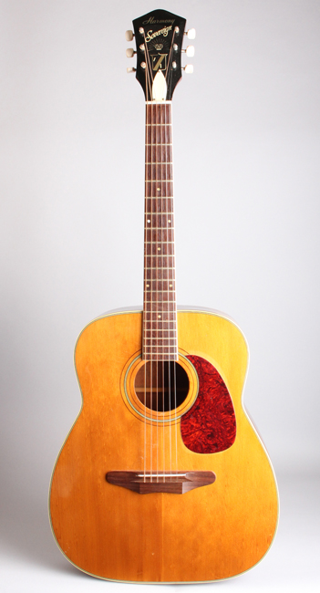 Harmony  Sovereign Model H-1260 Flat Top Acoustic Guitar 