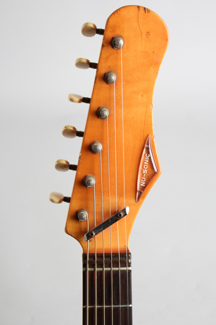 Burns  Nu-Sonic Solid Body Electric Guitar  (1965)