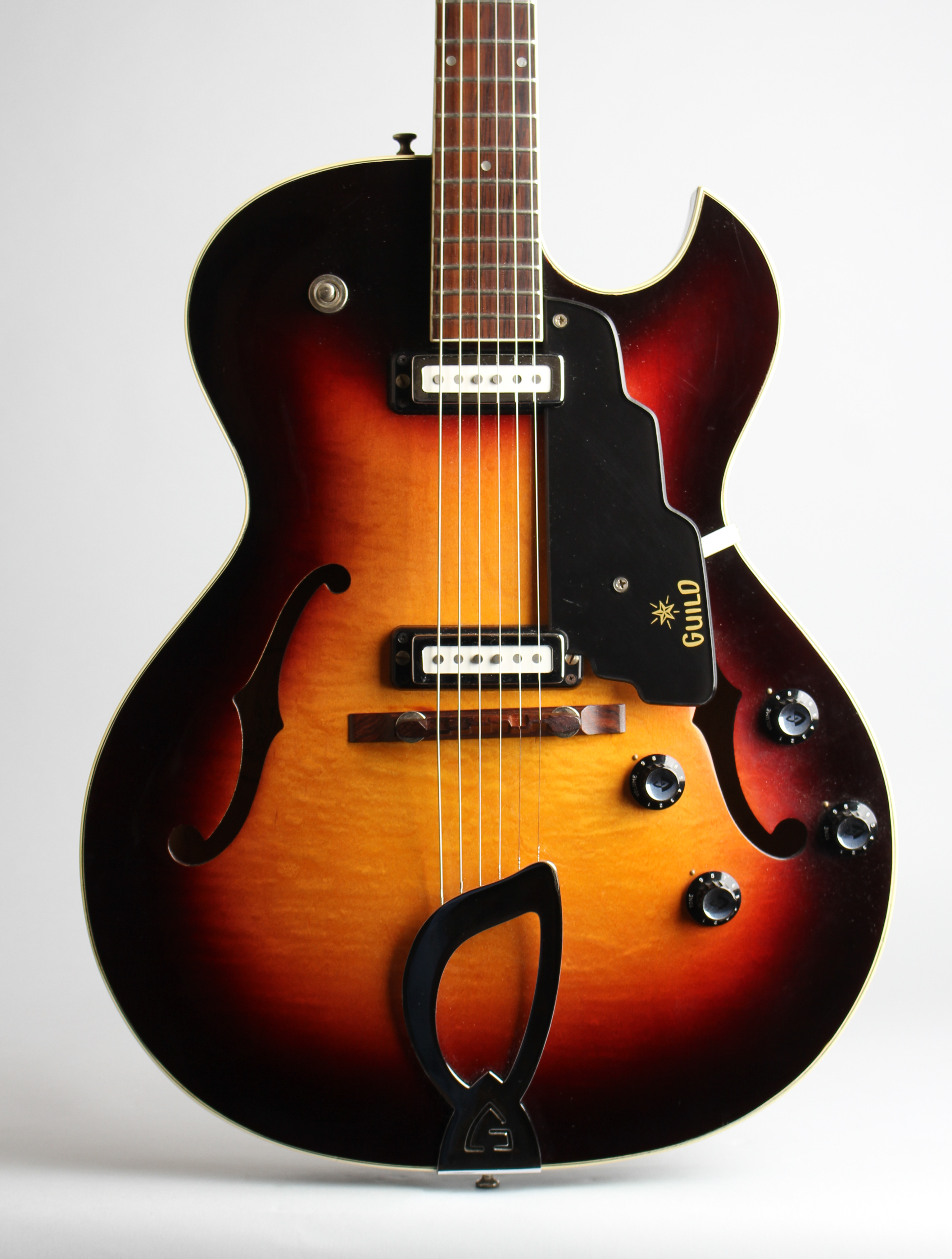 Guild T-100D Thinline Hollow Body Electric Guitar (1966) | RetroFret